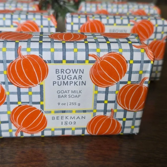 5 x Beekman 1802  Brown Sugar Pumpkin goat milk soap 9 oz. - Picture 2 of 2